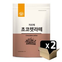까르페 초코렛라떼 파우더 800g/2봉 고품질 카카오 사용, 800g, 2개, 1개입