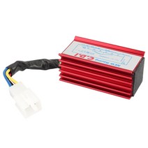 퍼포먼스 5 핀 레이싱 CDI 스쿠터 오토바이 GO KART ATV ​​50CC 90CC 110CC 125CC 범용 5 핀 CDI 박스 레드