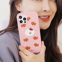 다채로운 겨울동물 방탄쿠션 소프트 젤리 밀착 컬러풀 뛰어난 아이폰 주문제작 케이스