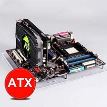 PC 오픈 프레임 테스트 벤치 ITX ATX 미니 MATX EATX 메인보드 투명 아크릴 홀로그램 오버록 컴퓨터 케이스 DIY 모드베이스 스탠드