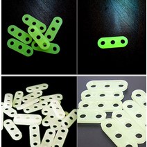 야광줄 야광판 야간 작업 안전 표시 공사 일자 스토퍼 텐트줄 캠핑장 발걸림 방지 10P, 단일