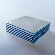ITO 유리 실험실 투명 전도성 인듐 주석 산화물 코팅 유리 20x20x1.1MM 100 개, 06 20 ohm