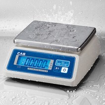 카스 SW-2W 방수저울 SW2-6EW 수산시장 식당 수산식품 LED 충전식 6kg, SW2-15CW