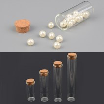 코르크마개유리병 미니코르크유리병 유리공병, 120mm