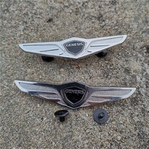 매트 장식 엠블럼 스크류 로고 스티커 1 개제네시스 G70 G80 G90 카펫 자동차 부품 호환, 1PCS for Genesis, 1개