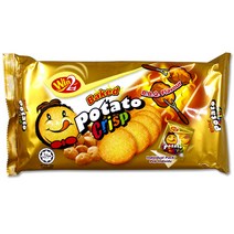 포테이토 크리스프 바비큐맛 과자 75g / 감자스낵 감자칩, 18개