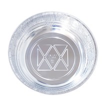삼아알루미늄 부대찌개 전골용기 원형 경냄비 중 100P