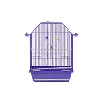 이쁜 앵무새 새장 실내인테리어새장 4B 십자매 기와새장 6A217, 핑크