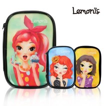 [더블제이] 에나멜 다용도 방수 파우치 메이크업 파우치 에나멜가방 여행용 화장품 생리대파우치 /