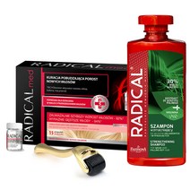 파모나 라디컬메드 헤어케어 라인 모음 (앰플_샴푸), E_스트랭스닝 샴푸+라디컬앰플+롤러