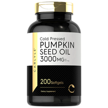Carlyle Pumpkin Seed Oil 칼라일 호박씨유 3000mg 200정, 1팩, 단품