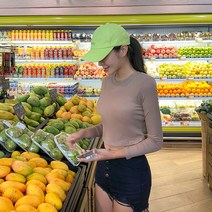 찰랑찰랑 크롭 긴팔티