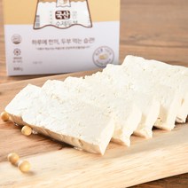 국산콩 전통 맷돌방식 수제두부 300ml X 3개 손두부