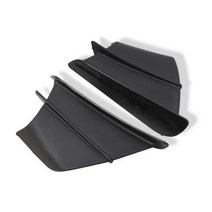 오토바이 Winglet 공기 역학 윙 키트 스포일러 For Yamaha YZFR6 YZFR1 YZFR3 YZF R6 R1 R3 Winglets Air Deflector Fit, Black, 1개
