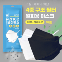 노래방마스크 축가마스크 KF95마스크 100매, 화이트