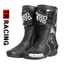 TR레이싱 GLC T1 4계절 바이크 롱부츠 오토바이부츠 바이크신발 라이더 스니커즈, GLC T1 롱부츠 블랙, 40
