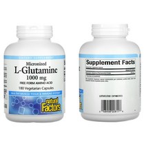 네츄럴팩터스 L글루타민 엘글루타민 1000mg 180정, 1+1+1
