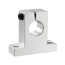 uxcell SK16 Aluminum Linear Motion Rail Clamping Rod Rail Guide Support for 16mm Diameter Shaft, 1