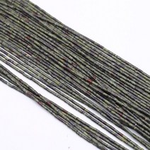 옥구슬 장식 천연석 2x4mm 재 비즈 열 모양 블루 청록색 오팔 튜브 수제 보 에 대한 느슨한 비즈 팔찌 귀걸이 만들기
