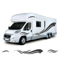 캠핑카 트레일러 카고 카라반 데칼 대형 스티커, 대형 데칼 스티커