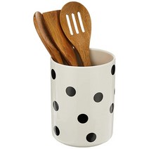 Kate Spade 데코 도트 4피스 홀더 세트 3.9 LB 화이트, Mixing Bowls Set of 2