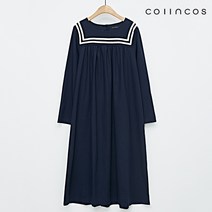 코인코즈 데일리 라운드 셔링 박스핏 원피스 IY3SO1040