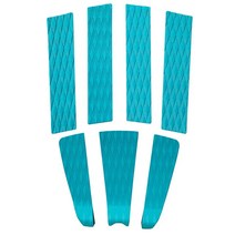 스텀패드 스톰패드 스노우보드 미끄럼방지 7개/대 EVA 폼 서핑 보드 견인 패드 Kicker Stomp Skimboards SU, 01 Light Blue 7pcs
