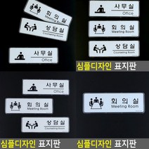 회의실 표지판 회의실 안내문 아크릴스카시 서각 입체글자 실내간판 입체글씨 문패 스카시 아크릴현판 미니간