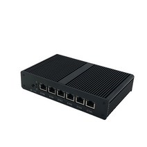 미니PC 컴퓨터 초미니 초소형 산업용 피씨 SM 미니 PC 6 세대 펜티엄 4405U Pfsense 라우터 서버 6x1000M Lan 인텔 I211 Windows10 리눅스 HD, [01] Barebone, [02] UK, [01] SM350