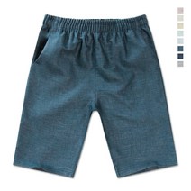 제이붐 남성용 이지 린넨 밴딩반바지 F013