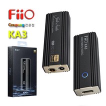 Fiio KA3 Type C 3.5mm/4.4mm 잭 헤드폰 USB DAC 증폭기 DSD512 오디오 케이블 안드로이드 iOS Mac Windows용, KA3(Ttype c)