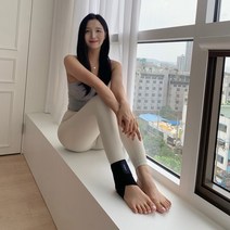 팔베고 액티브 발목보호대 테이핑 압박밴드로 3중 고정 슬림 아대 밴드, 1개, 발목보호대 M