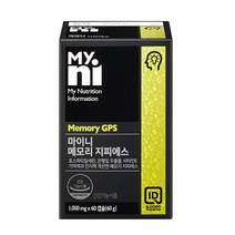 일동제약 포스파티딜세린 캡슐 수험생 두뇌영양제 기억력 집중력 인지기능 뇌에좋은 영양제 PHOSPHATIDYLSERINE 피에스 PS 300 mg 효능 추천, 1box, 56캡슐