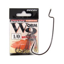 데코이 WORM9 웜9 어퍼컷 오프셋훅 6~50, 4/0