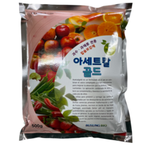 아세트칼골드 500g 킬레이트 구연산 초산칼슘 붕소 복합제제 모두싹칼마 고추 과수 칼슘제