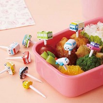 토루네픽-뛰뛰빵빵(11P) / 토루네도시락꾸미기 /피크닉/예쁜도시락만들기/도시락만들기/도시락꾸미기/도시락소품/소풍/운동회/과일꽂이/과일픽/바로배송 [아이를사랑하는땡큐맘]