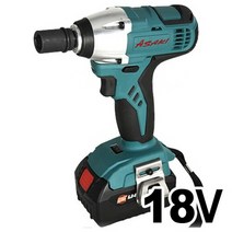 아사키(ASAKI)임팩렌치 AW18DA-BS(18V/4.0A/2팩)보쉬호환