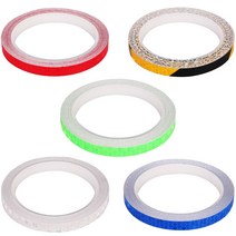 보냄 심플 반사 테이프 10mm x 8M, 1개, 그린