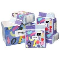 OLOLA 스킨핏 밴드형 기저귀 SMALL(4~8kg), 120매