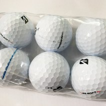 브릿지스톤 로스트볼 A등급 10알 컬러 타이거우즈 광고 골프공, 화이트