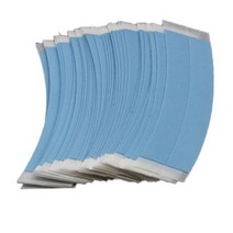 36 개 갑 양면 머리 접착 테이프 접착제 블루 헤어 클립 레이스 가발 도구 프런트, CHINA_36pcs, 01 36pcs