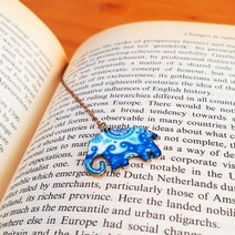 ▶Arianycos◀ Arianycos▶ 독서용품 북마크 클립북마크 예쁜책갈피 십자가책갈피, ▶Arianycos◀ 책갈피 B250 코끼리 파랑