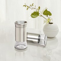 인블룸 6개세트 스텐 유리 양념통 140ml, 6P세트