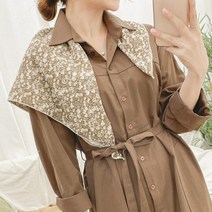 브이와이 여자 반다나 스퀘어 거즈면 격자 스카프
