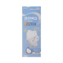 크리넥스 4단마스크 KF94 화이트 대형 8매입(곽)