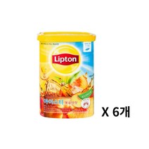유니레버 립톤 아이스티 복숭아맛 907g, 6개