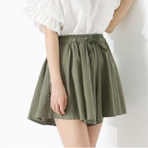 몬타노 여성 데이트룩 린넨 큐롯팬츠 반바지 여성의류