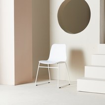 모던하우스 천호점 가구 데일리 로브 체어 화이트 CF0622001, 1개