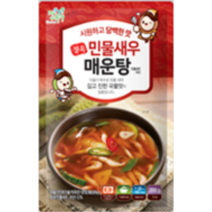 정옥 국내산 다슬기로 우린 시원하고 얼큰한 민물새우매운탕, 350g, 16개
