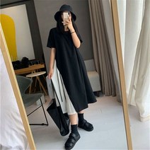 민복 두루마기한복 한복코트 남성한복두루마기 두루마기 경남상회 오버사이즈 한국 패치워크 루즈 반팔 캐주얼 여성 불규칙한 풀오버 여름 패션